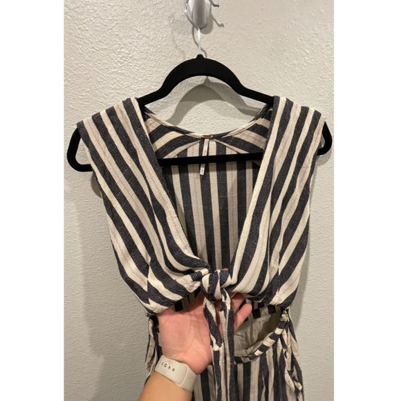 FREE PEOPLE LA Babe Stripe Sleeveless Midi Dress - Picture 8 of 12